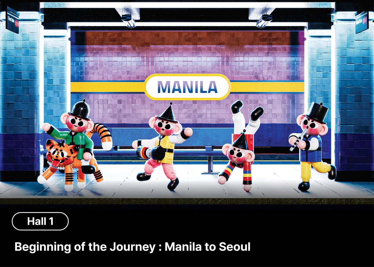 Hall 1 — Beginning of the Journey: Manila to Seoul